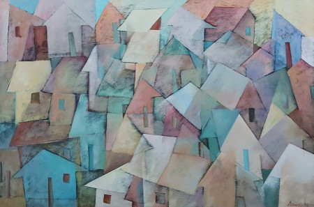 Casario, Acrílico 80x120 cm. R$ 6.000,00 
